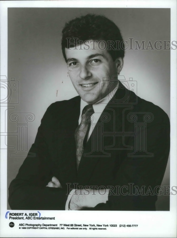 1980, Robert A. Iger, President, ABC Entertainment - mjp22751 - Historic Images