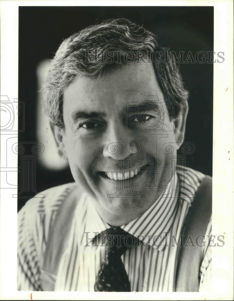 1993 Press Photo CBS newsman Dan Rather - mjp22793 - Historic Images