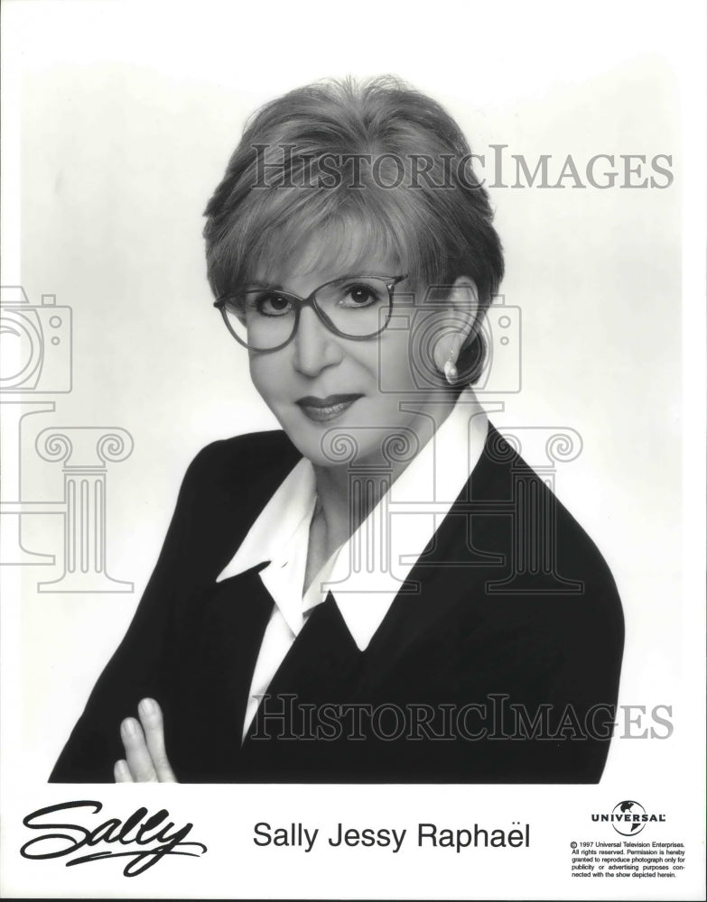 1997 Press Photo Sally Jessy Raphael - mjp22808 - Historic Images