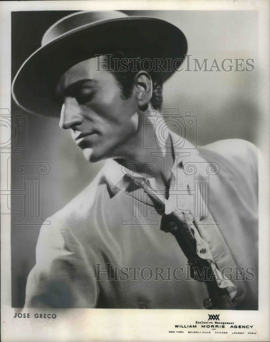 1958 Press Photo Spanish dancer Jose Greco and troupe at Pabst Saturday - Historic Images