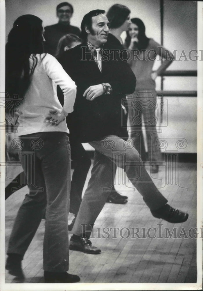 1972, Flamenco dancer Jose Greco dances at University of Wisconsin - Historic Images