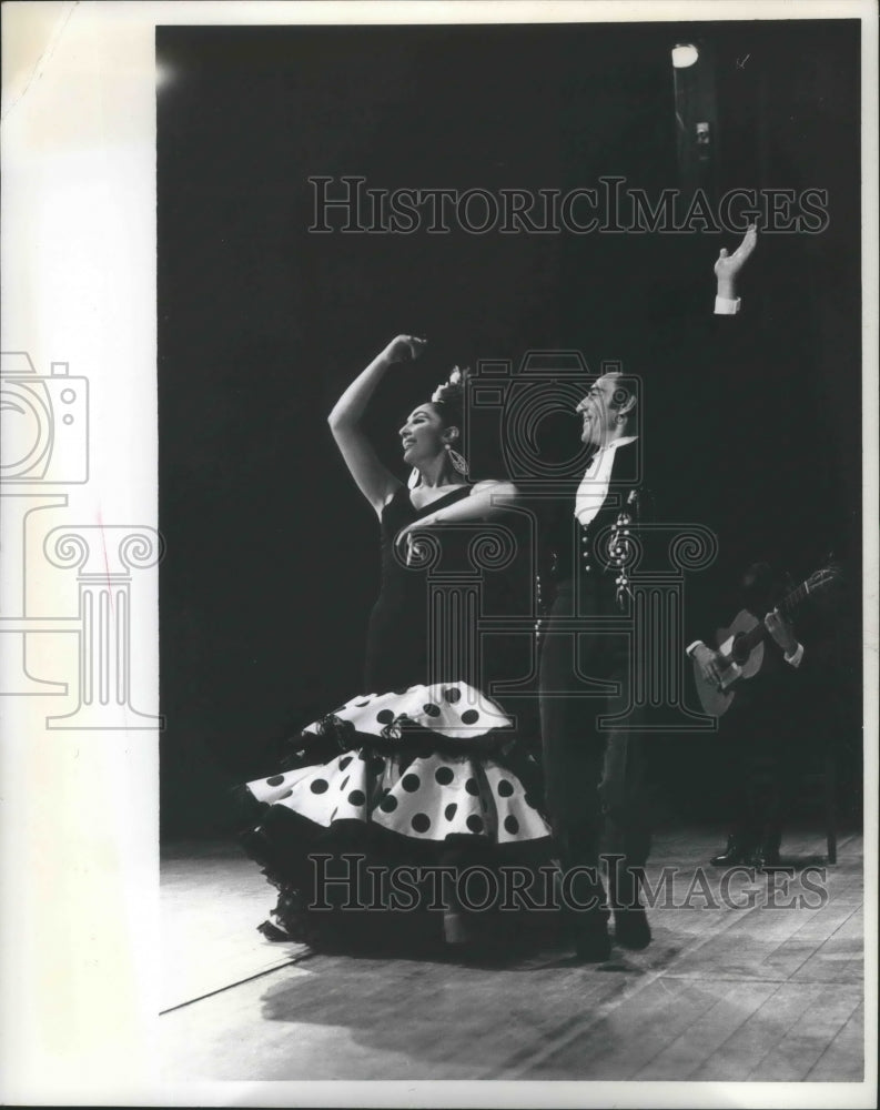 1969, Jose Greco And Nana Lorca Dances At Mount Mary College - Historic Images