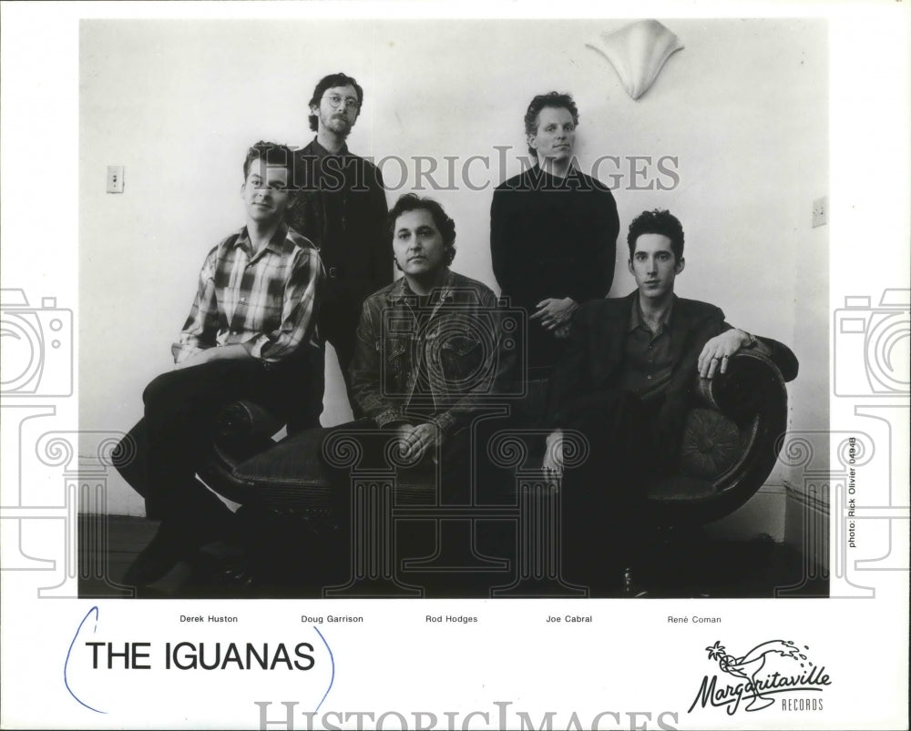 1994 Press Photo Members Of The Band The Iguanas - mjp22898 - Historic Images