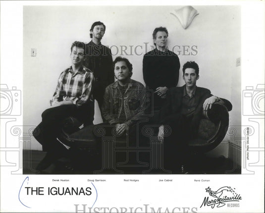 1994 Press Photo Members Of The Band The Iguanas - mjp22898 - Historic Images