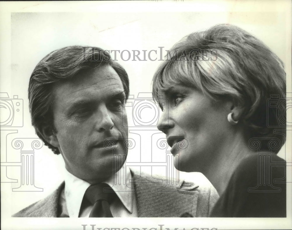 1973, Actor Ed Nelson With Susan Oliver In ABC's 'The FBI' - Historic Images