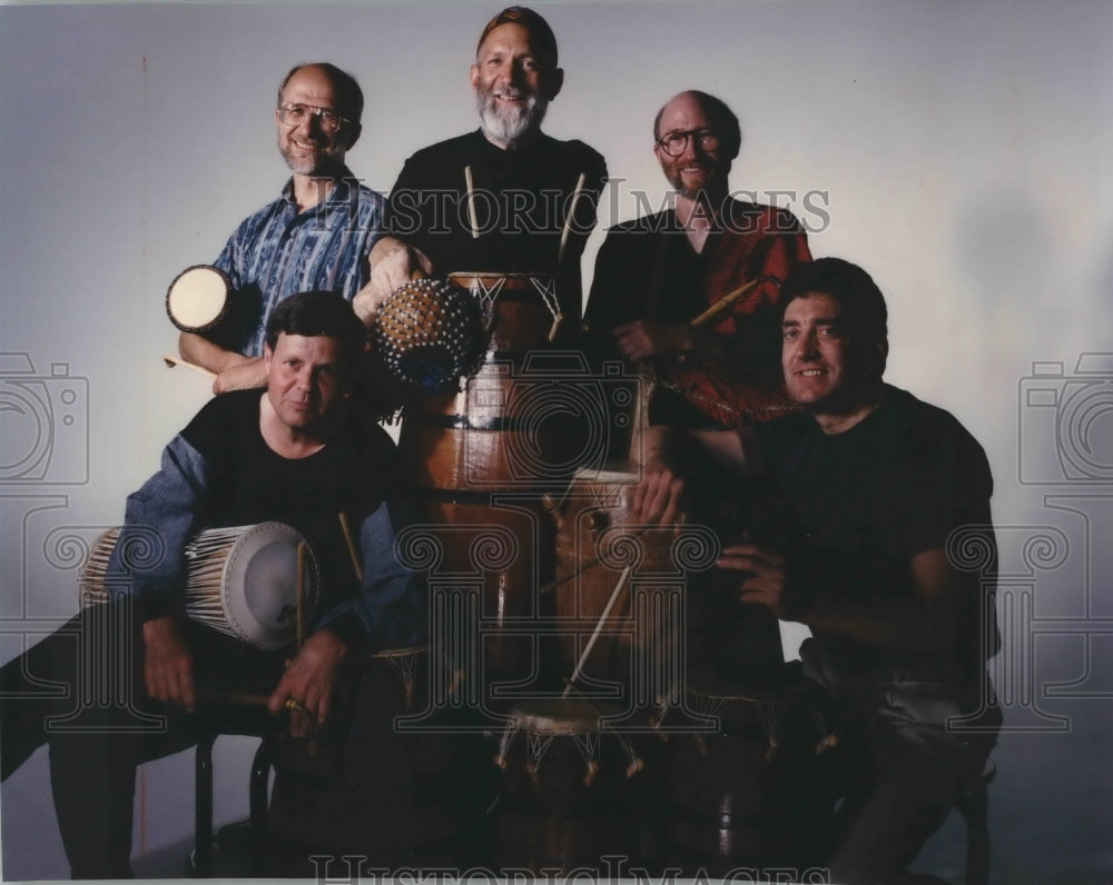 1993, Members of the NEXUS Percussion Ensemble - mjp22967 - Historic Images
