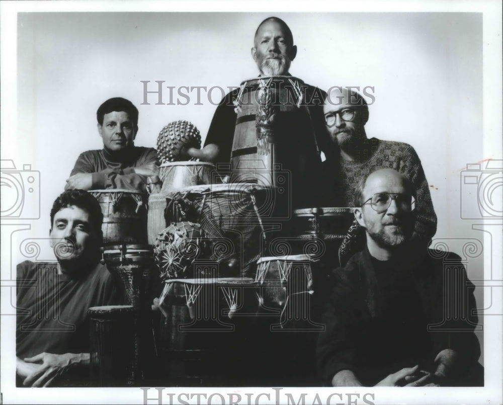 1993, Members of the NEXUS Percussion Ensemble - mjp22968 - Historic Images