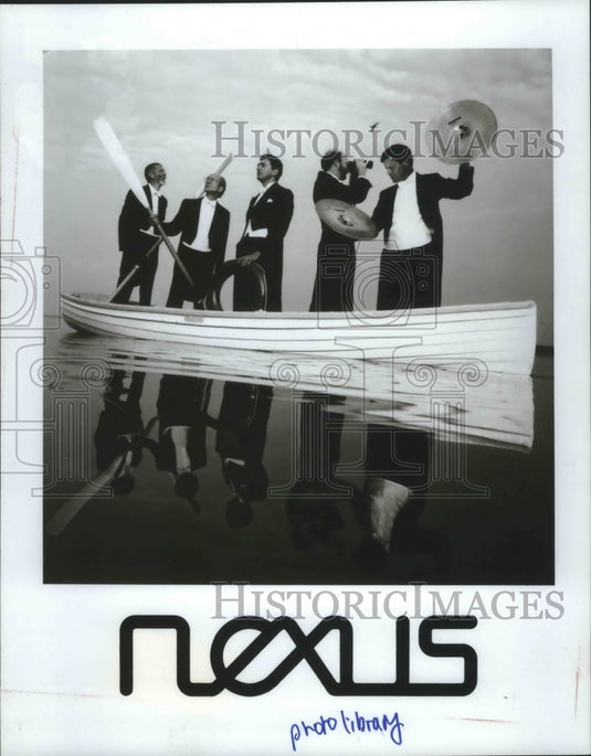 Press Photo Members of the NEXUS Percussion Ensemble - Historic Images