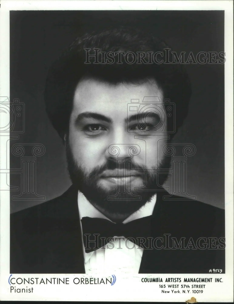 1983, Constantine Orbelian, Pianist - mjp23023 - Historic Images