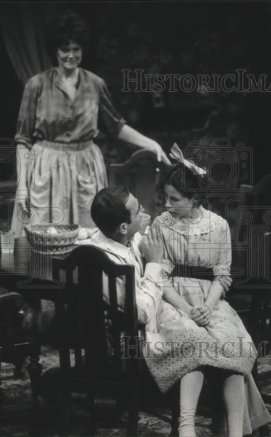 1982 Press Photo Rose Pickering plays lead role in Miss Lulu Bett play - Historic Images