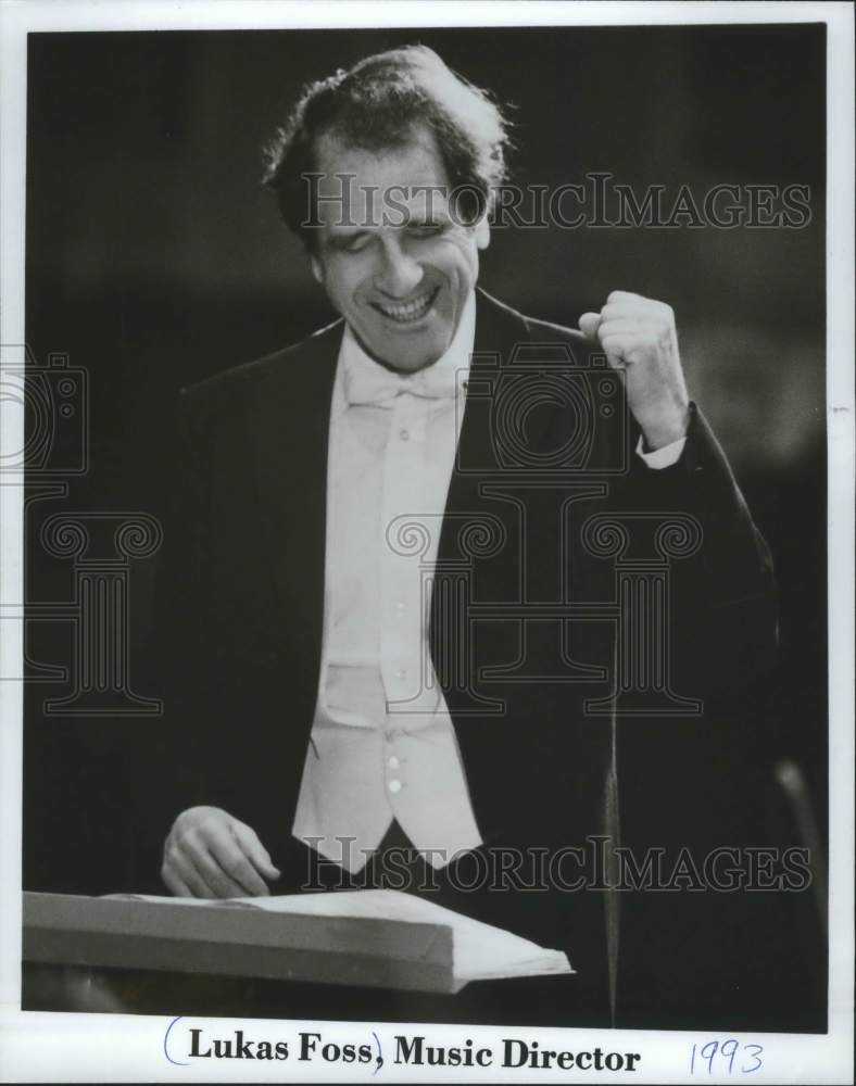 1993, Lukas Foss, Music Director - mjp23254 - Historic Images