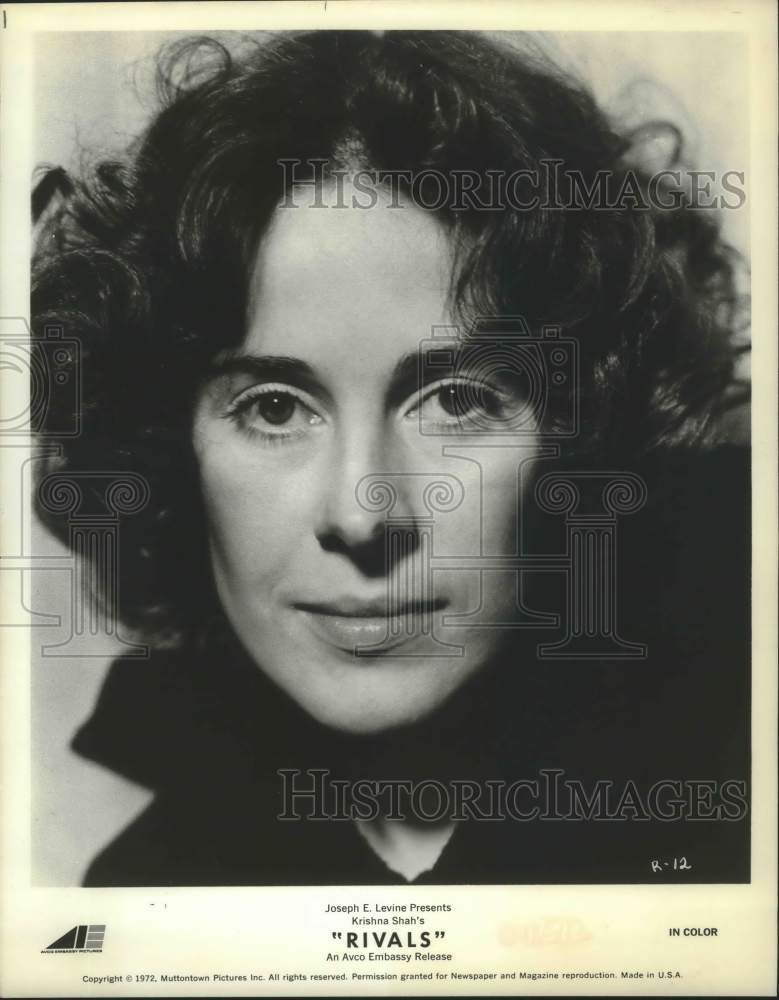 1972, Actress Joan Hackett in "Rivals" - mjp23269 - Historic Images
