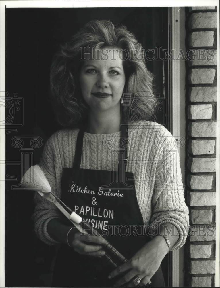 1991, Terri Milligan owner of Papillon Cuisine - mjp23357 - Historic Images