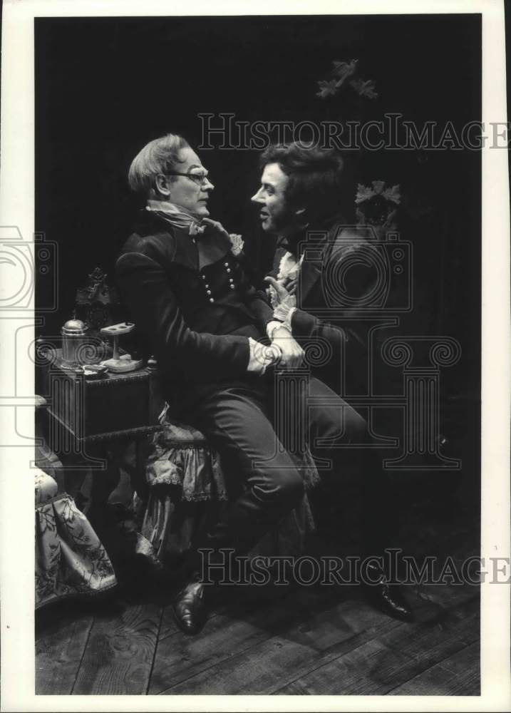 1980 Press Photo Scene from Milwaukee Repertory Theater&#39;s &quot;Dead Souls&quot; - Historic Images