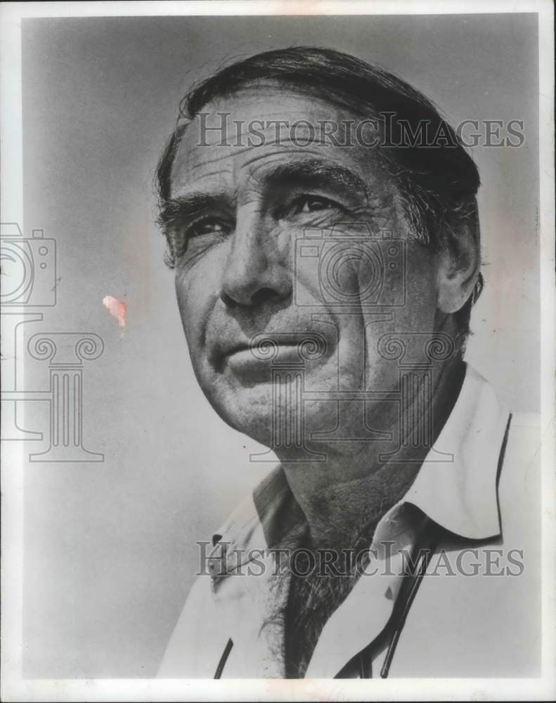 1972, Famed actor and dedicated environmentalist Gary Merrill - Historic Images