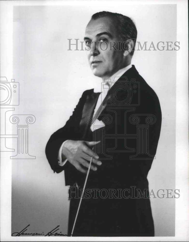 1963, Conductor Howard Mitchell in Washington DC - mjp23432 - Historic Images