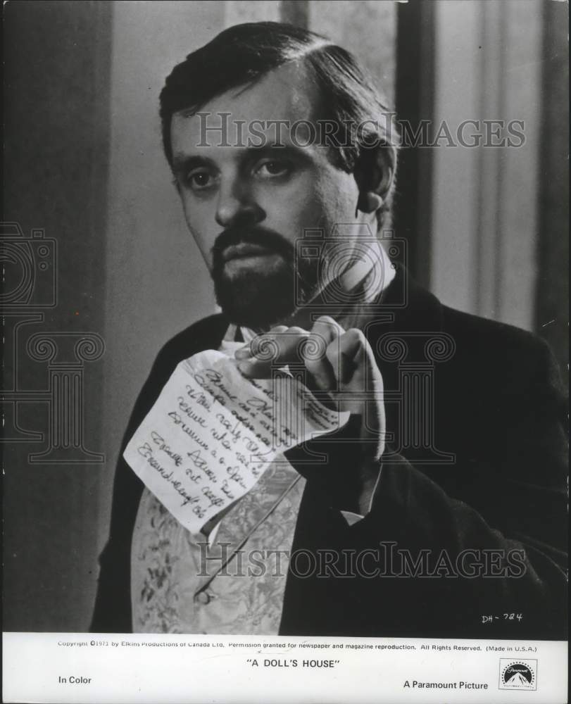1973, Anthony Hopkins in "A Doll's House" - mjp23464 - Historic Images