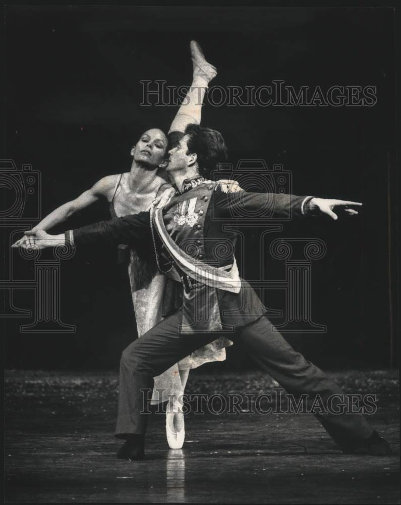 1989 Press Photo Melissa Podcasy and William DeGregory in &quot;Winter Dreams&quot; - Historic Images