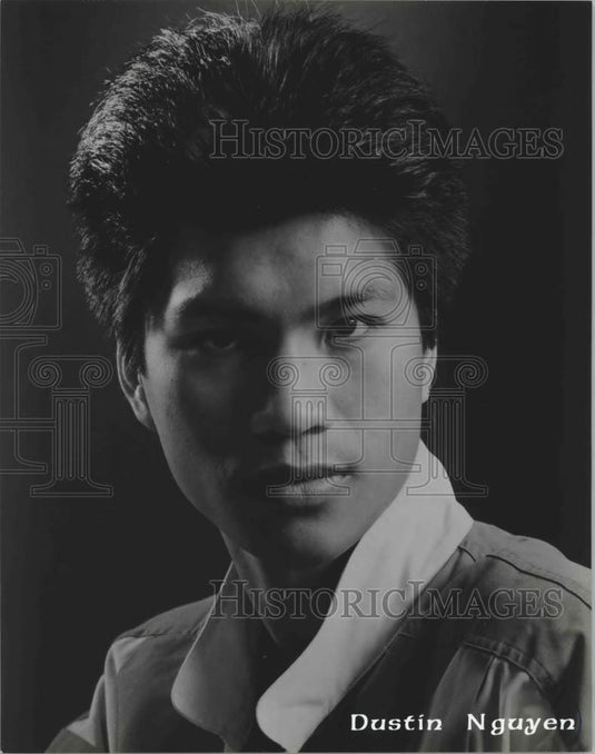 1986, Actor Dustin Nguyen - mjp23505 - Historic Images