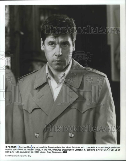 Press Photo Stephen Rea as Viktor Burakov in "Citizen X" - Historic Images
