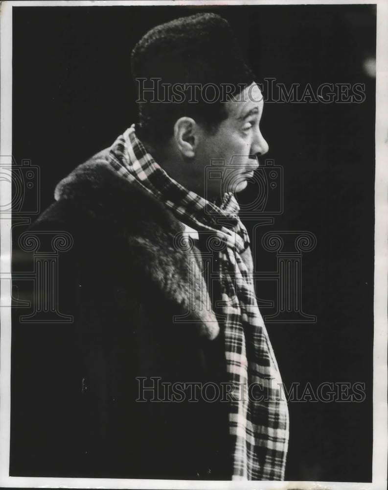 1967, US Actor Sid Raymond plays Brankov, the bumbling bureaucrat, WI - Historic Images
