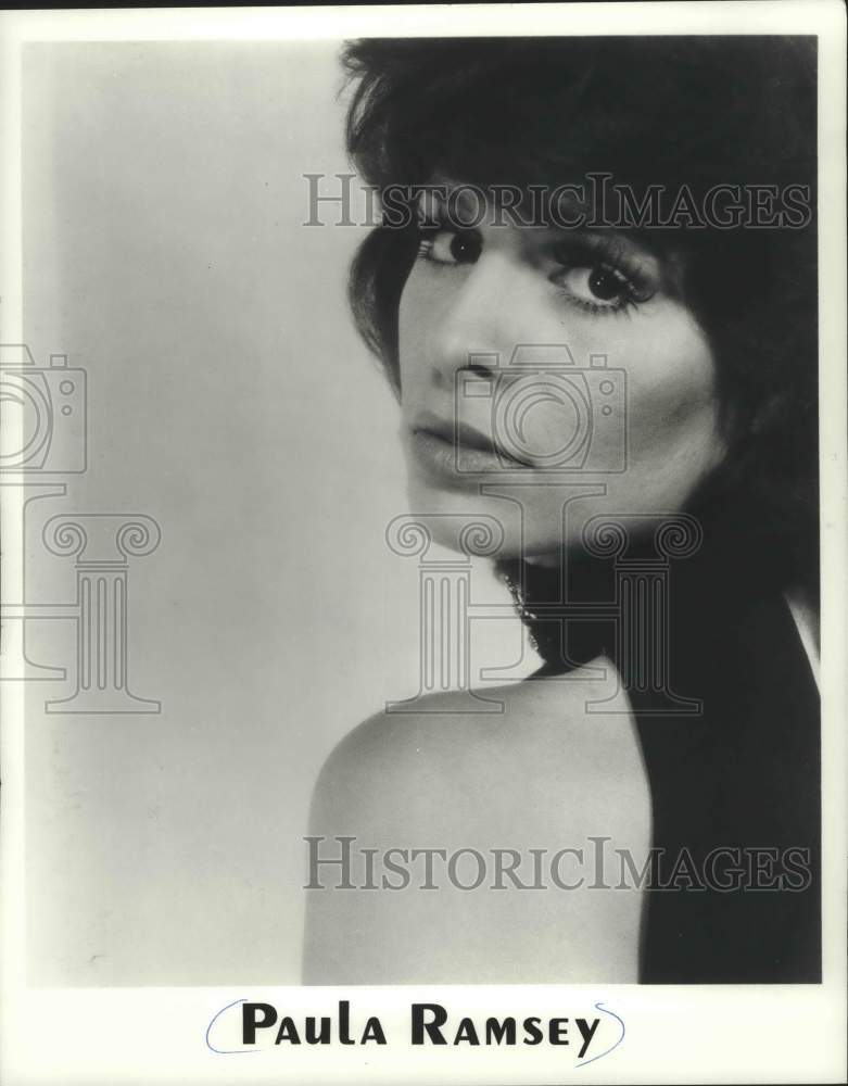 1976, Singer Paula Ramsey - mjp23768 - Historic Images