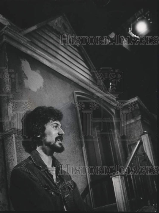 1974, Author James Nicholson of "Down by the Gravois" fame - Historic Images