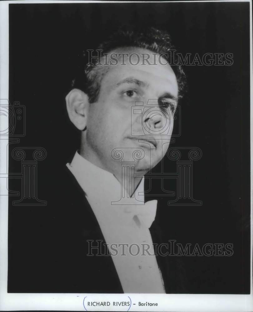 Ricky R Rivers Sr 1969, Richard Rivers, Baritone - mjp23869 - Historic Images