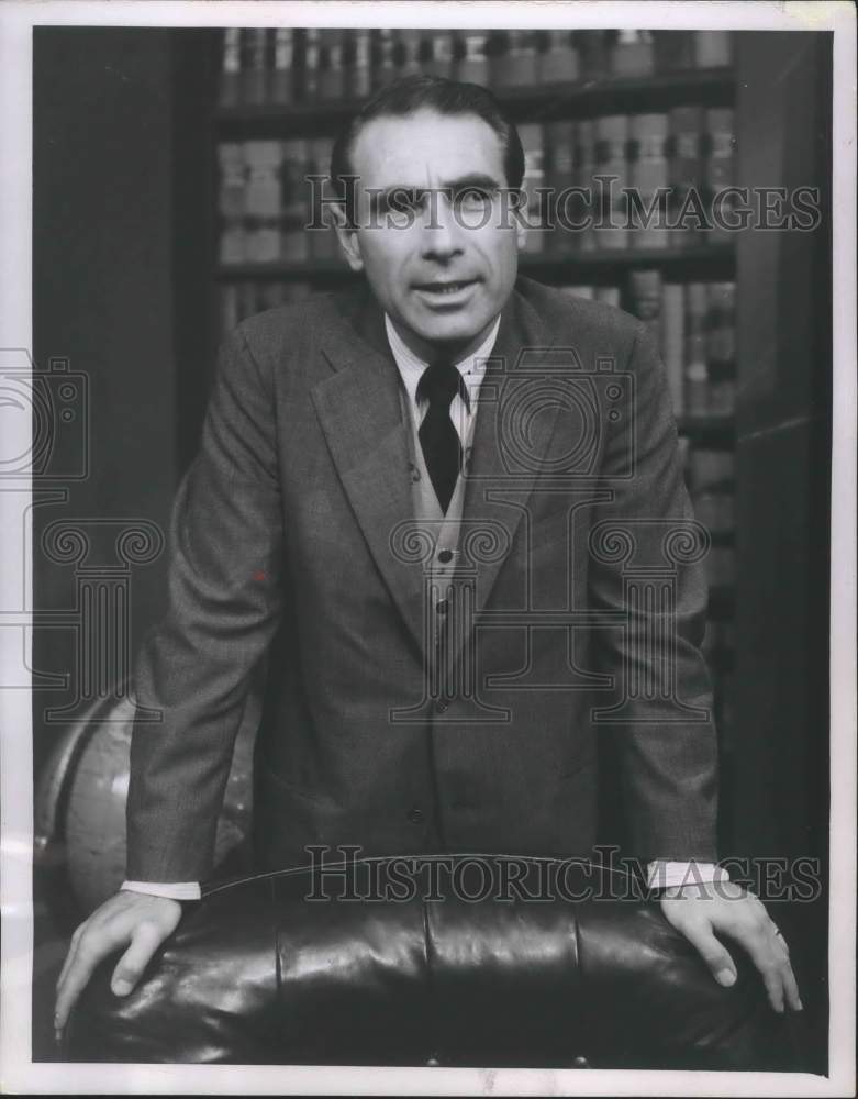 1955, Actor Gary Merrill - mjp23873 - Historic Images