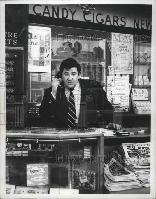 1956, Buddy Hackett in "Stanley" - mjp23891 - Historic Images