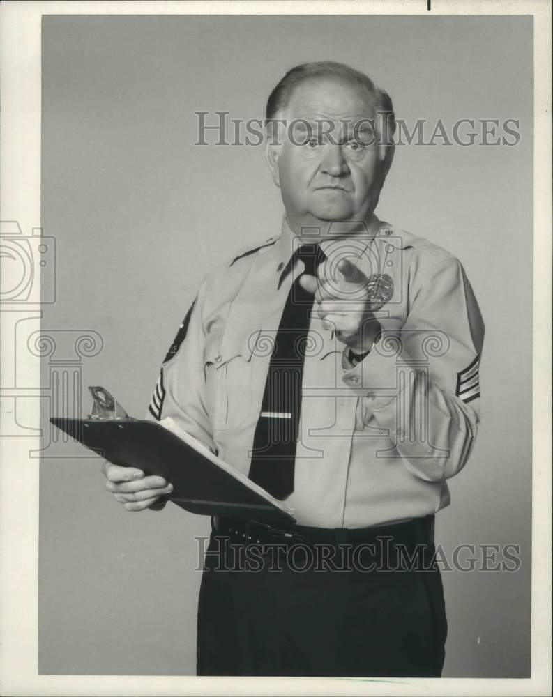 1984, Actor Robert Prosky of the Televison show &quot;Hill Street Blues&quot; - Historic Images