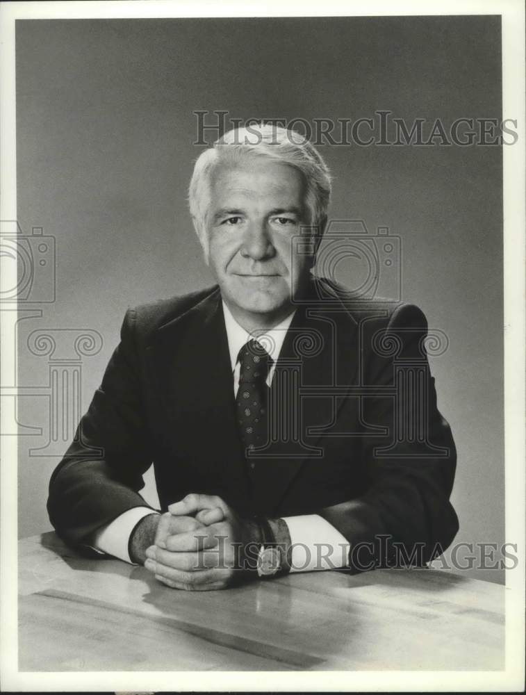 1976, Harry Reasoner, ABC-TV Newscaster - mjp23950 - Historic Images
