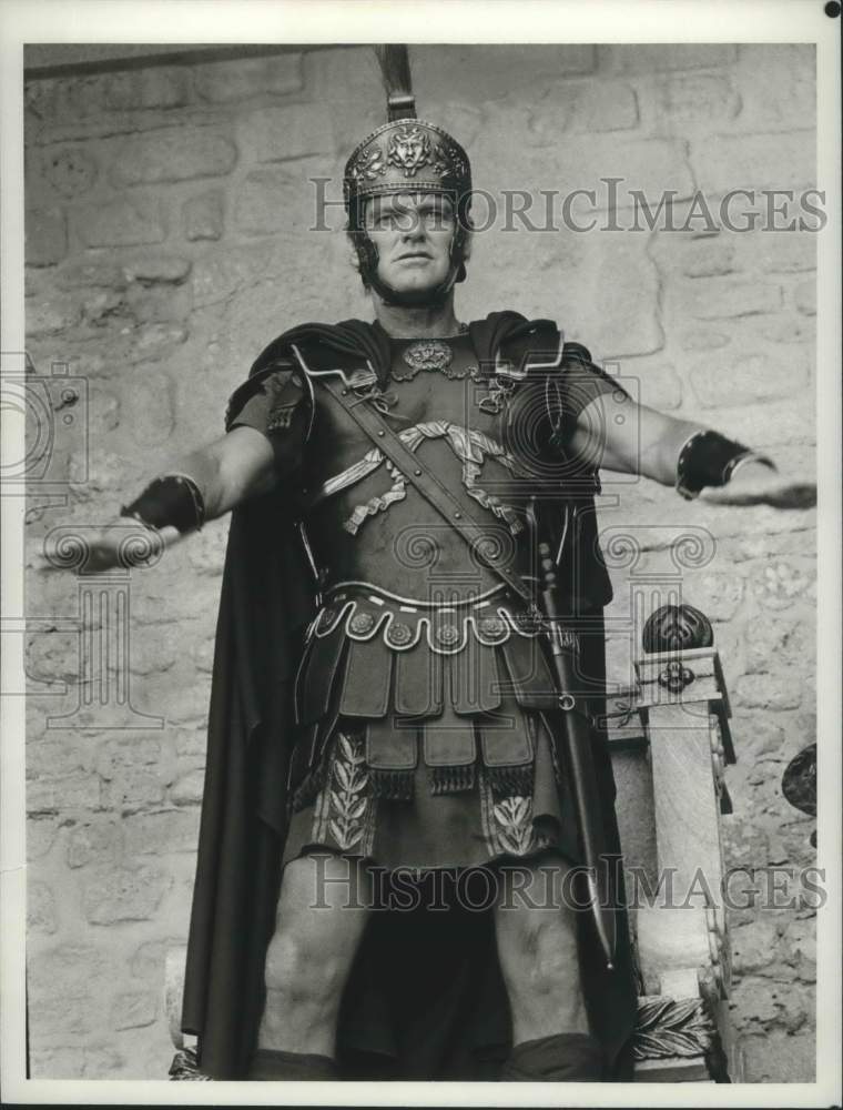 Press Photo Actor Keith Michell in &quot;The Day Christ Died&quot; - mjp23983 - Historic Images