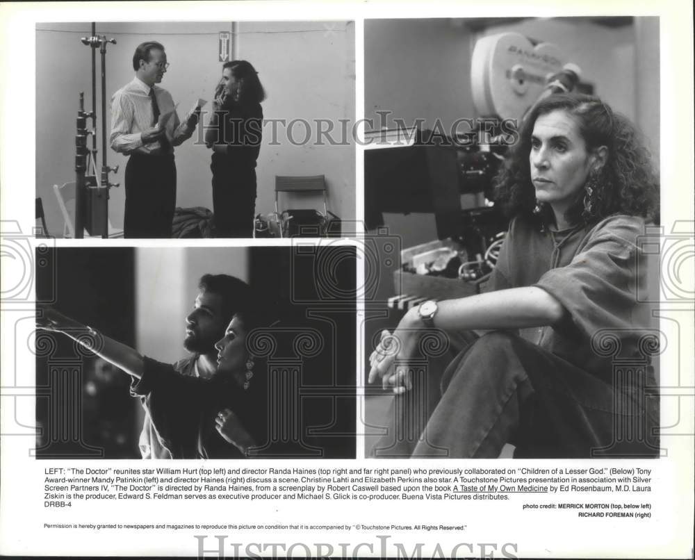 1991, Various photos from set of "The Doctor" - mjp24062 - Historic Images