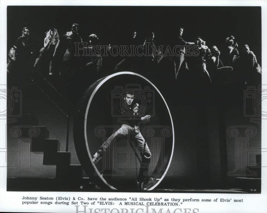 1989, "Elvis: A Musical Celebration" at The Riverside Theatre - Historic Images