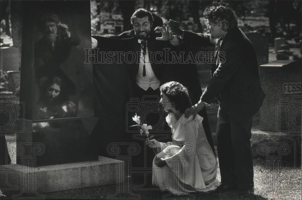 1989, Next Generation Theater Production of &quot;Dracula&quot; - mjp24125 - Historic Images