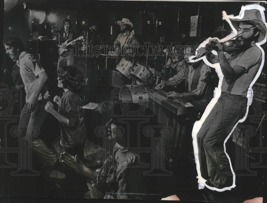 1978 Press Photo Miller Brothers Band performing at Zak's Nightclub, Milwaukee - Historic Images