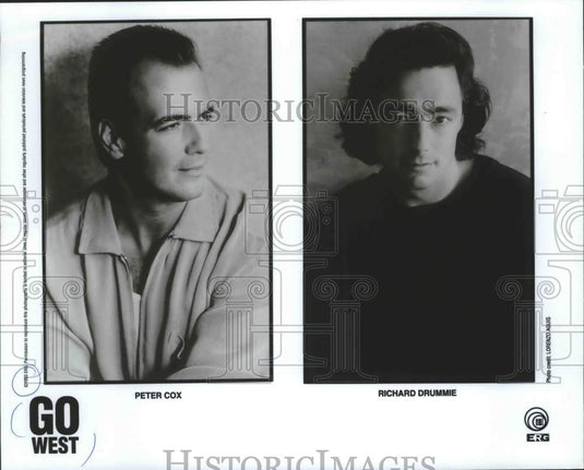 1993 Press Photo Peter Cox & Richard Drummie of the music group Go West - Historic Images