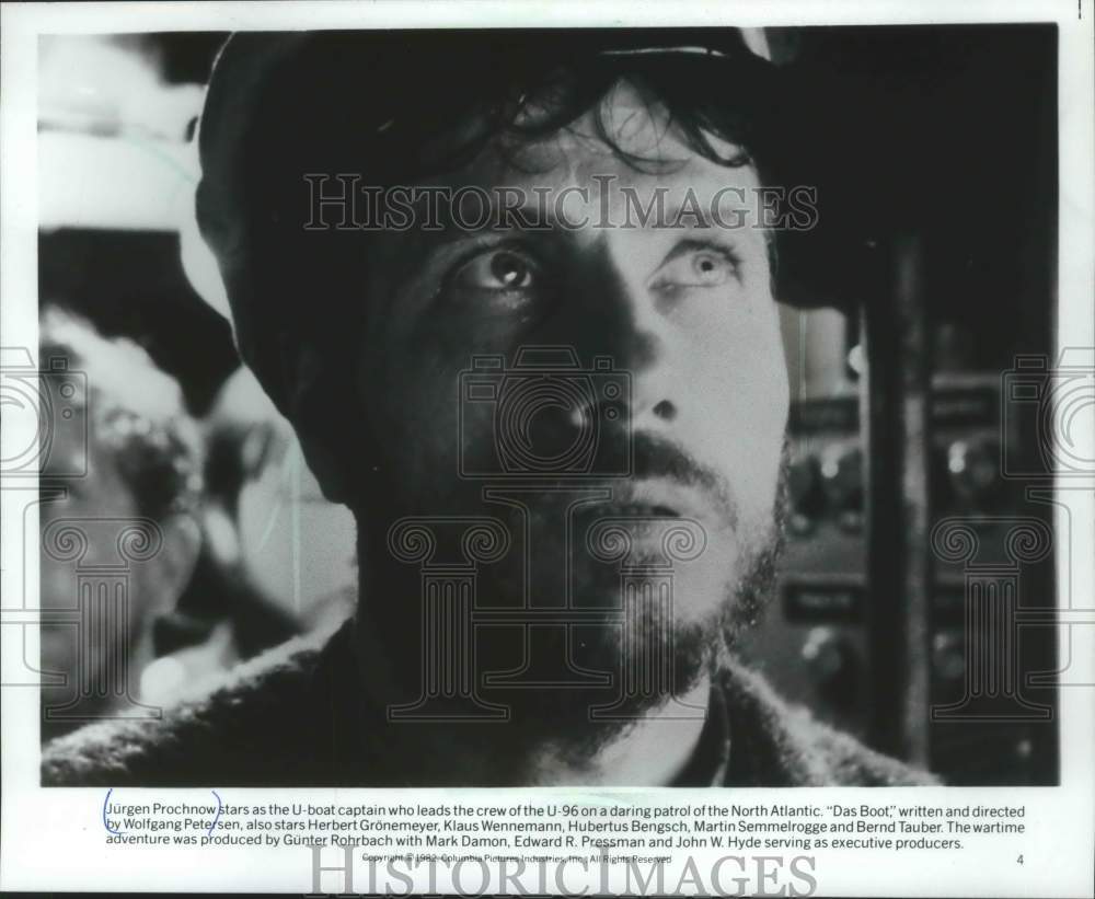 1982, Jurgen Prochnow in "Das Boot" - mjp24216 - Historic Images