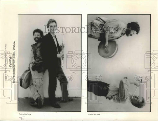 1989, Tommy Hayes and Brian Dunning of Puck Fair - mjp24314 - Historic Images