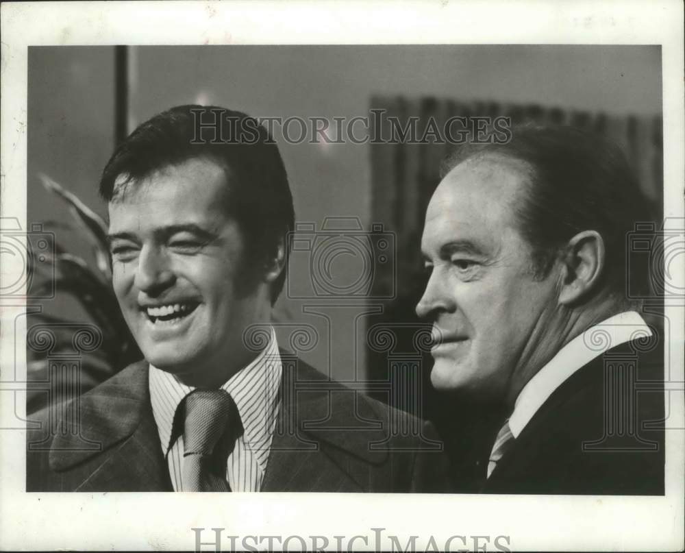 1972, Robert Goulet and Bob Hope on &quot;The Bob Goulet Show&quot; - mjp24322 - Historic Images