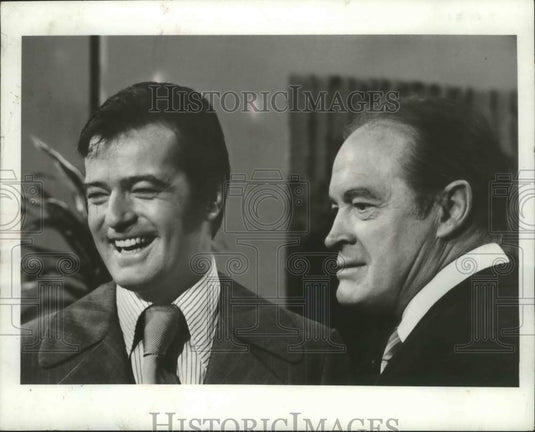 1972, Robert Goulet and Bob Hope on "The Bob Goulet Show" - mjp24322 - Historic Images