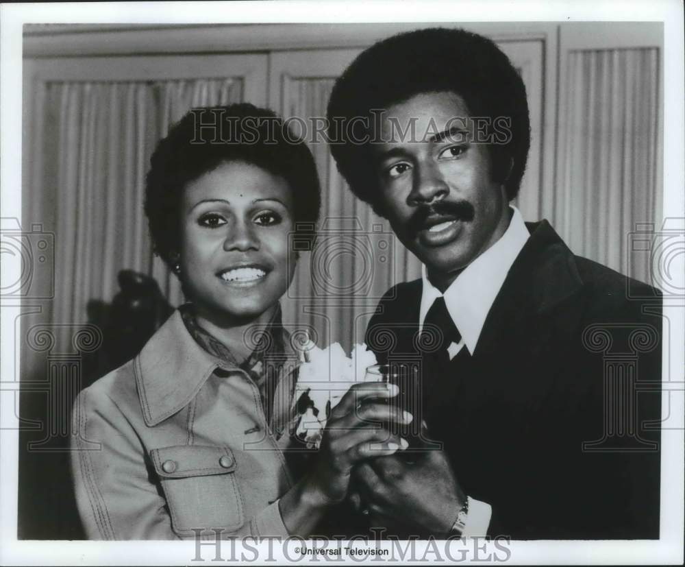 1975, Joan Pringle and Don Mitchell in &quot;Ironside,&quot; United States - Historic Images