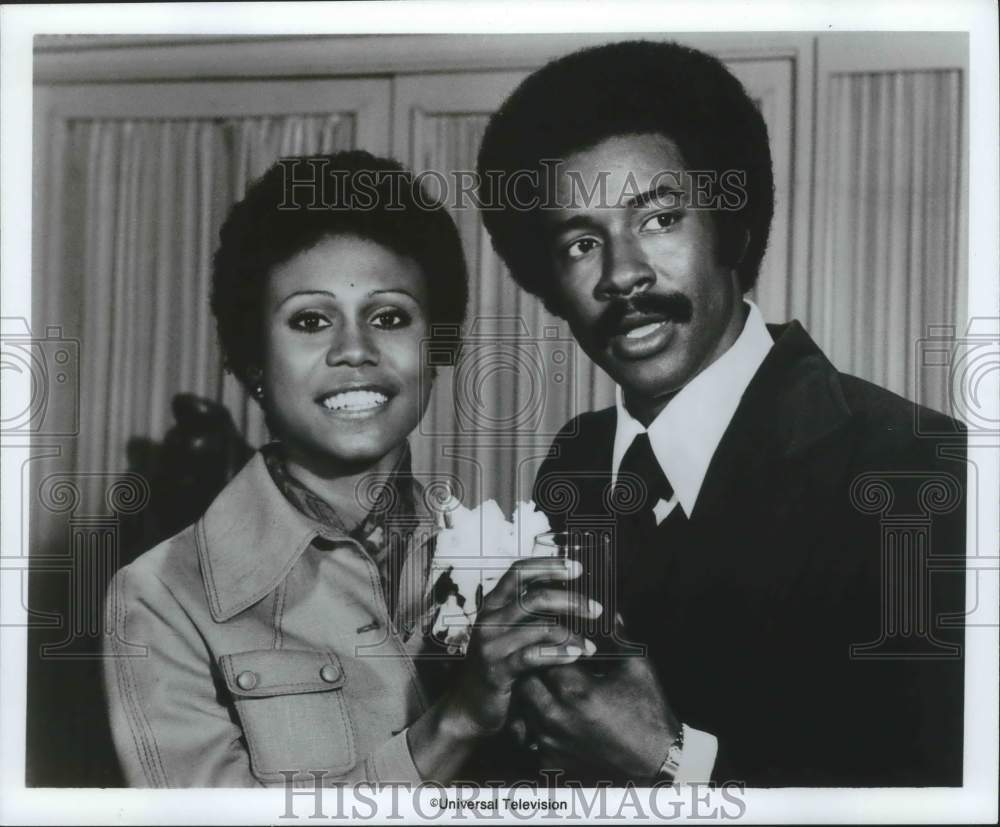 1975, Joan Pringle and Don Mitchell in "Ironside," United States - Historic Images