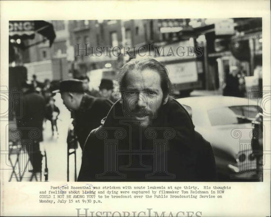 1974, Poet Ted Rosenthal in "How Could I Not Be Among You?" - Historic Images