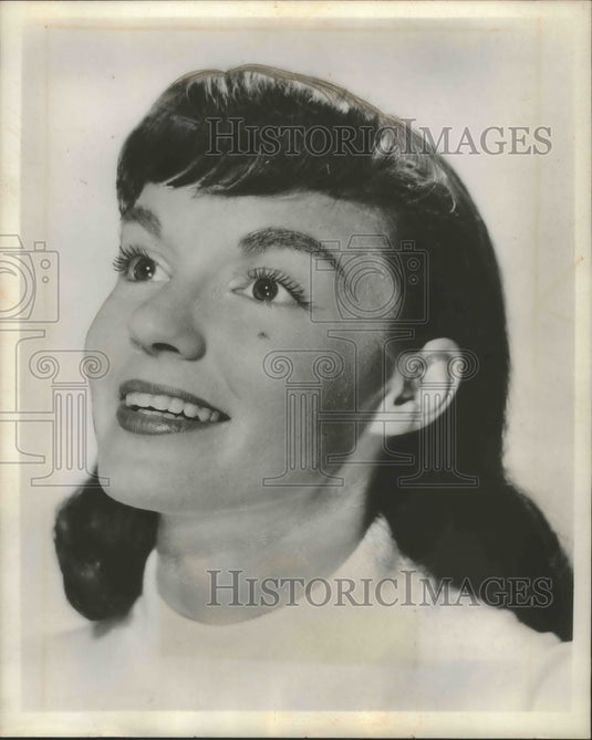 1959, Milli Newbury in "Diary of Anne Frank", Oconomowoc - Historic Images