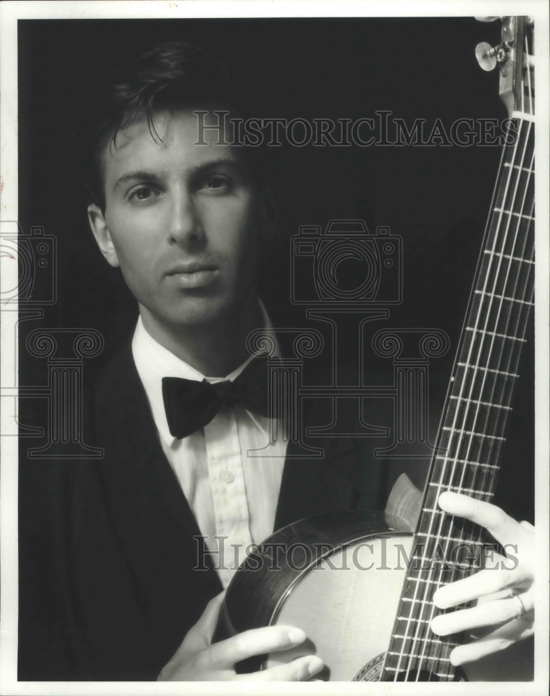 1993 Press Photo Michael Nicolella, guitarist &amp; composer - mjp24555 - Historic Images