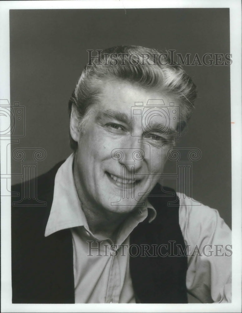 1985, Richard Mulligan in "Reggie" - mjp24684 - Historic Images