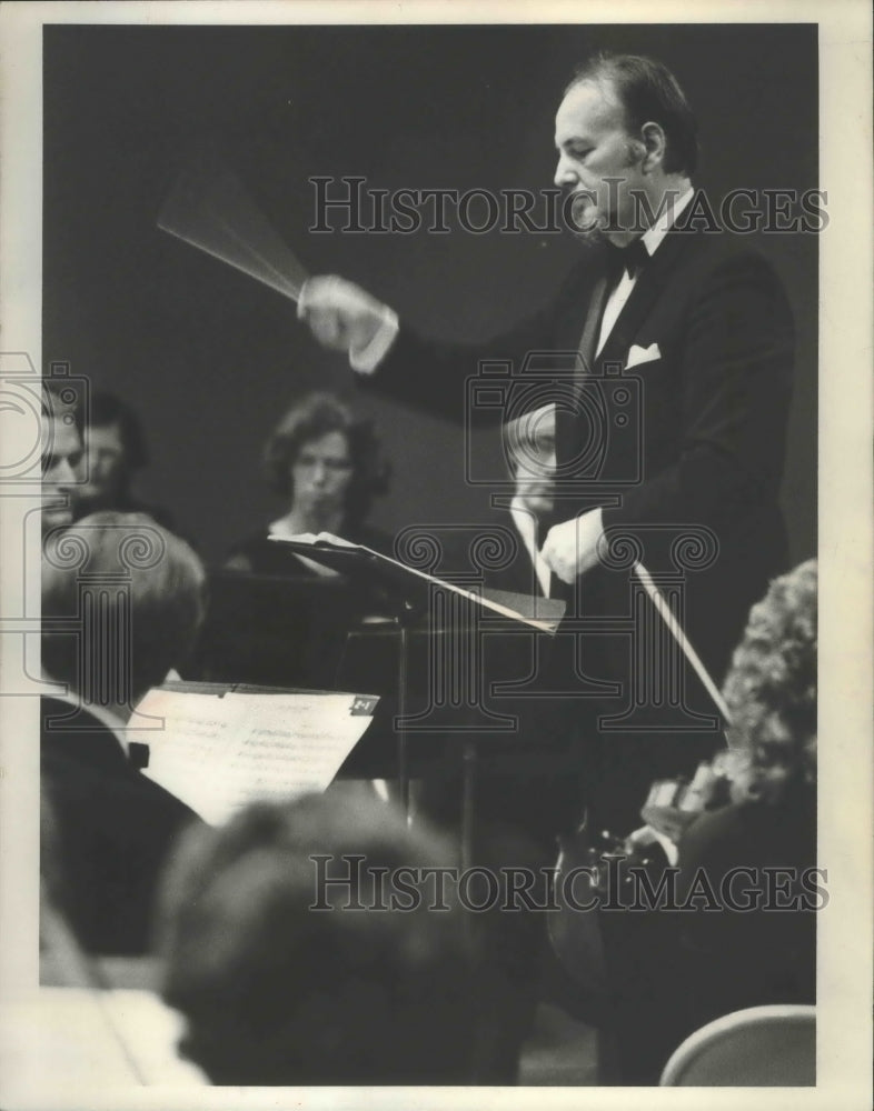 1972 Press Photo Edward Mumm, Milwaukee Symphony Concert Master- Historic Images