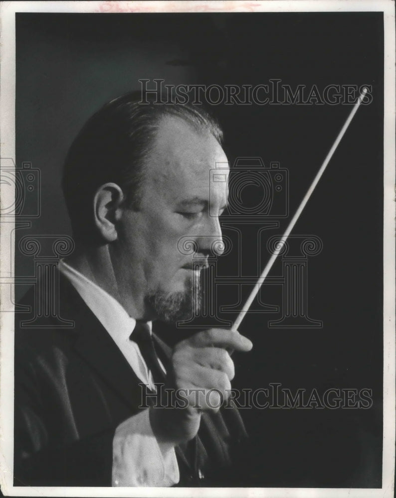 1967, Edward Mumm, Milwaukee Symphony Concert Master - Historic Images